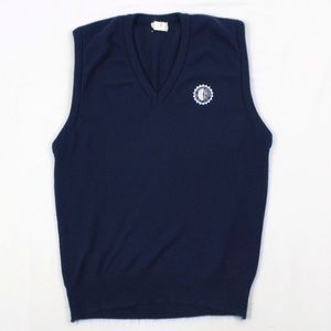 80s DiFini Vneck Pullover Sweater Vest Size Small